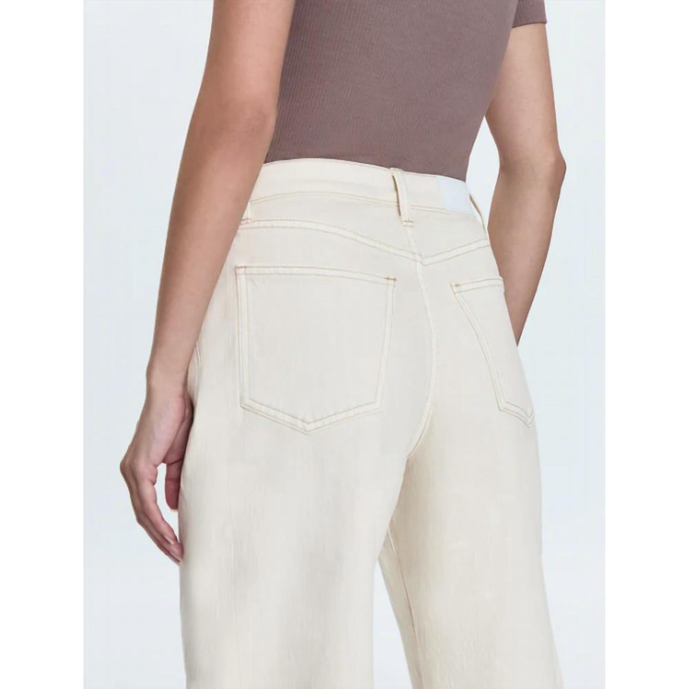 Pistola High Rise Women Jeans in Cream - Picture 2 of 4